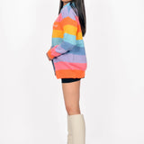 Candy Stripe Woollen Jacket