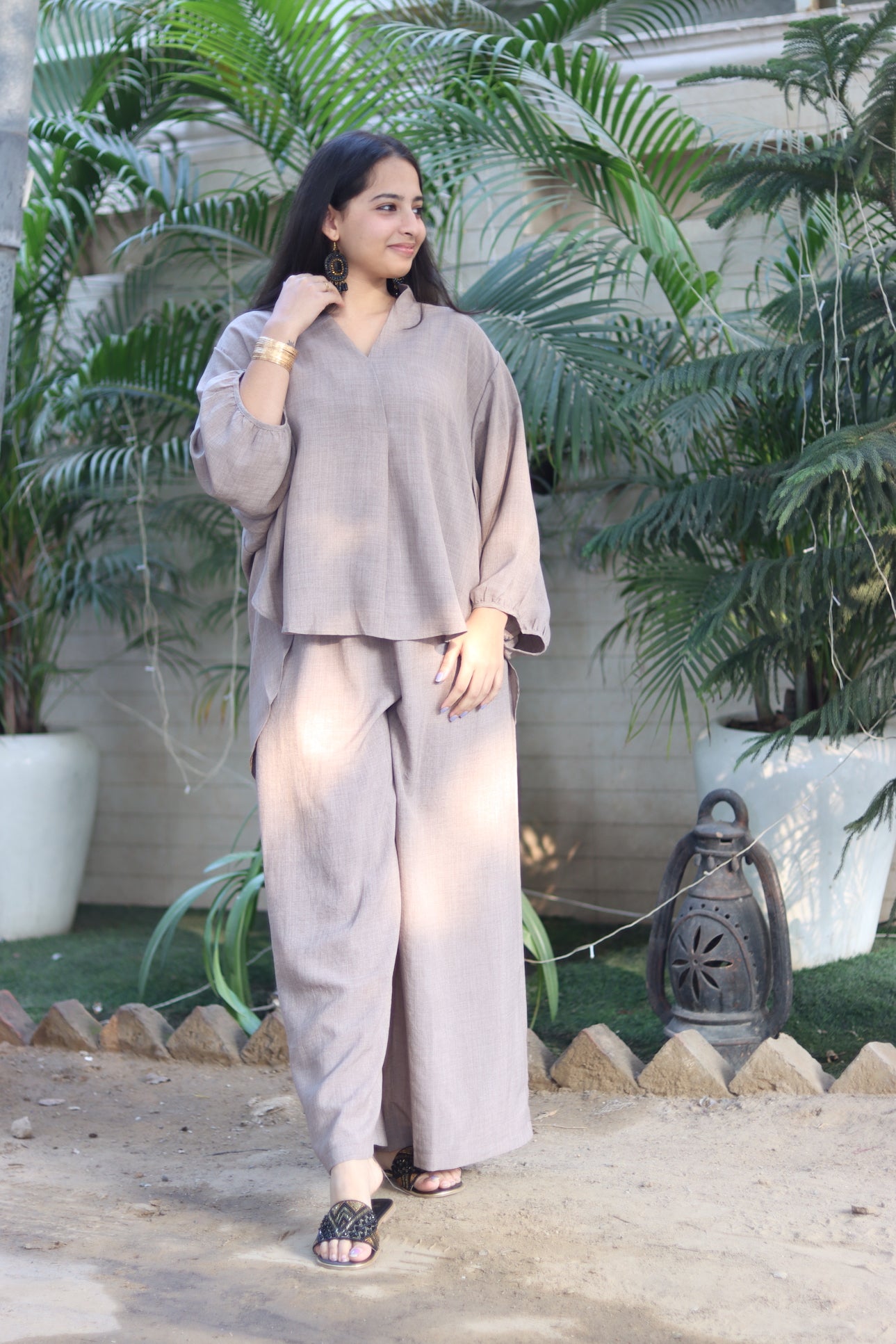 Grey Athleisure Co-ord Set