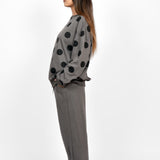 Grey Polka Comfort Co-Ord Set