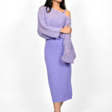 Lilac Knit Set