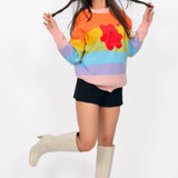 Rainbow Teddy Sweater