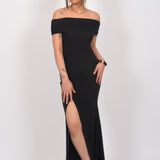 Noir Luxe Gown Dress