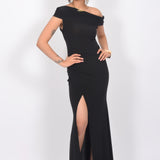 Noir Luxe Gown Dress