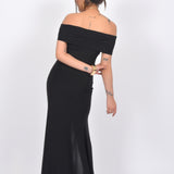 Noir Luxe Gown Dress